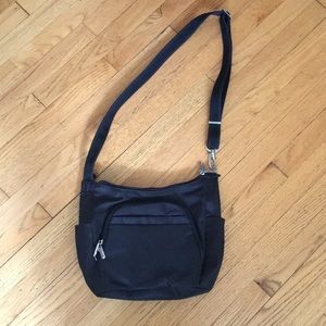 Travelon Anti Theft Classic Crossbody Bucket Bag